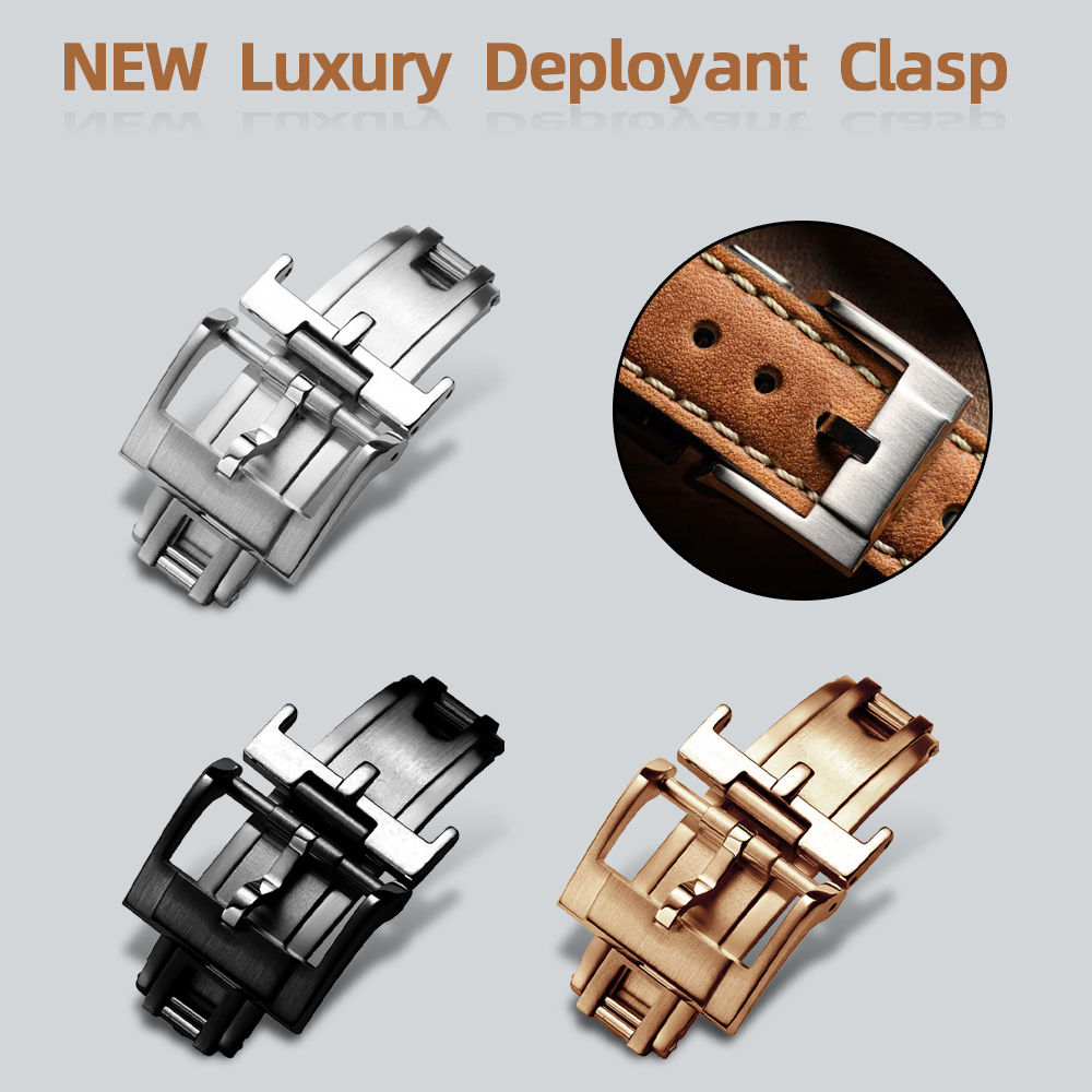 Jewellery Watch - NEW Luxury Deployant Clasp 16mm 18mm