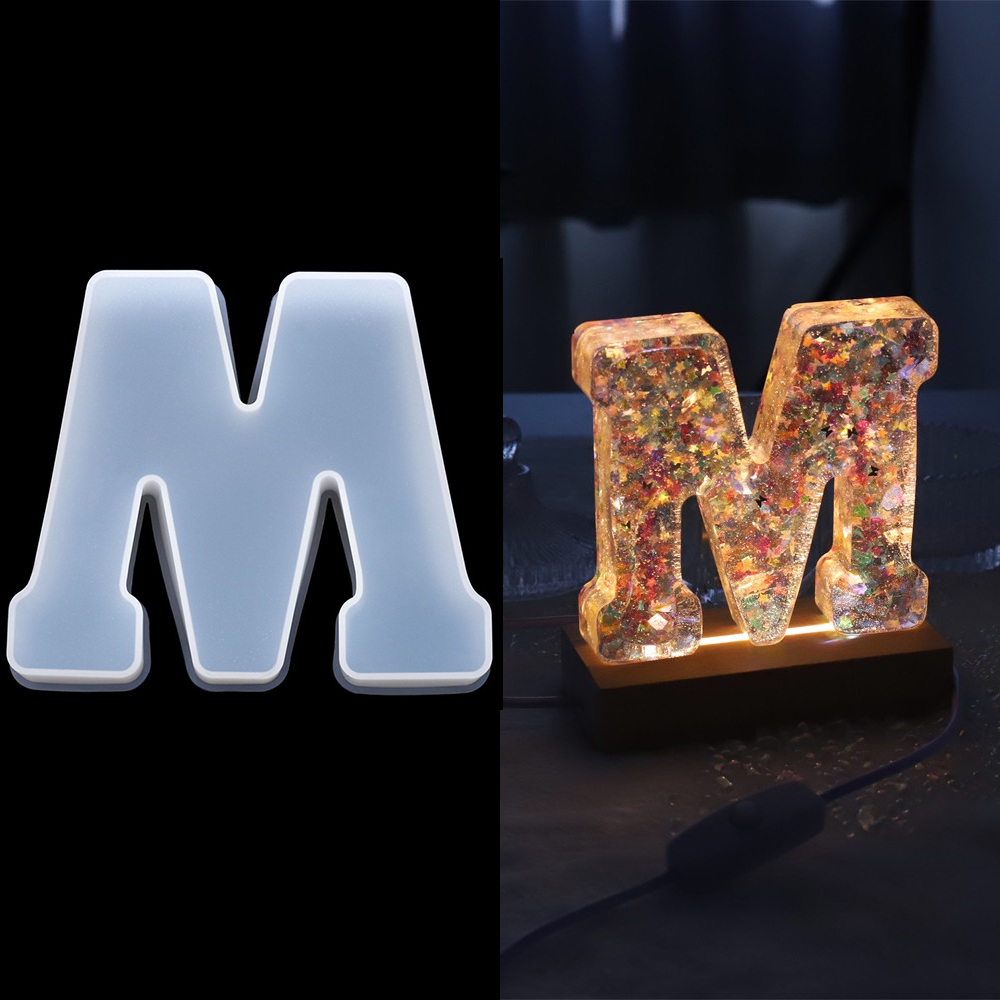 Jewelry Quotes - 3Sizes A to Z Letter Silicone