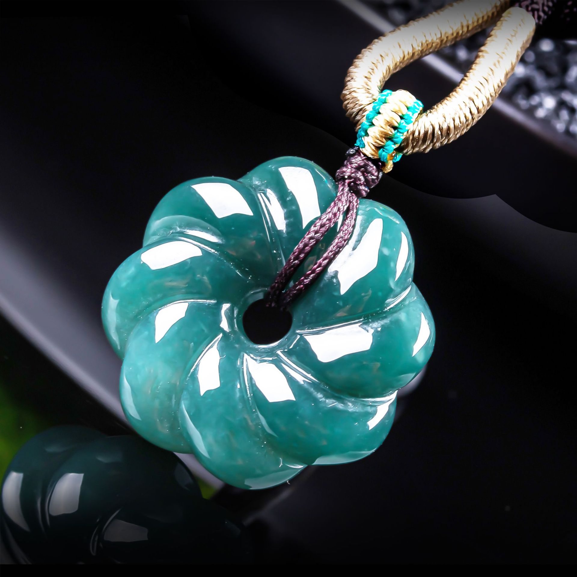 Natural Burmese Jadeite Flower - The Jewelry & Watches review and price