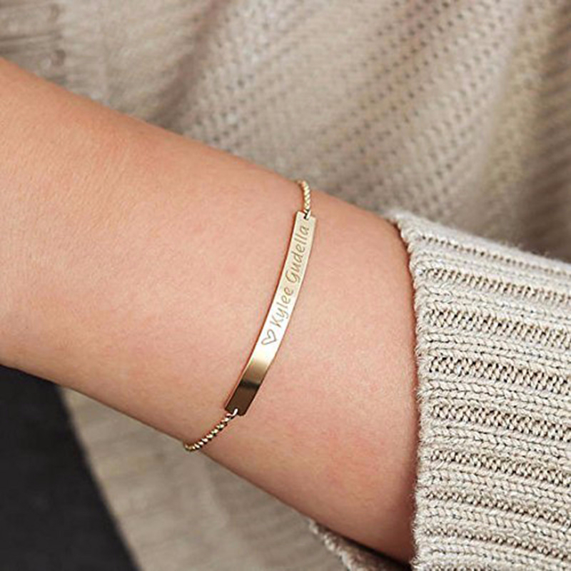 Elegant Personalized ID Bar Br - Jewelry Quotes review and price