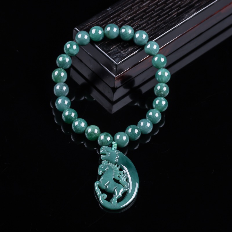 Natural Jadeite Blue Water Zod - The Jewelry & Watches review and price