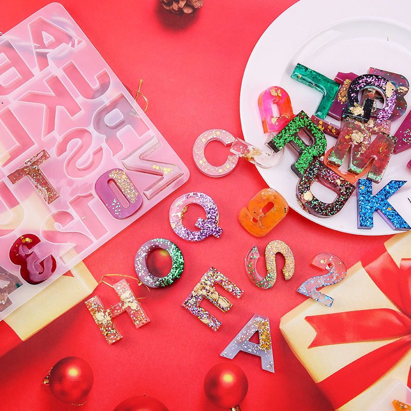 Alphabet Epoxy Resin Mold Kit  - Jewelry Quotes review and price