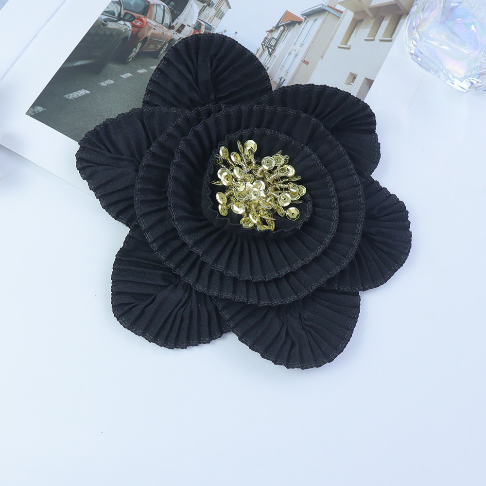 Vintage Pleated Rose Flower Br - Vintage Brooch Pin review and price