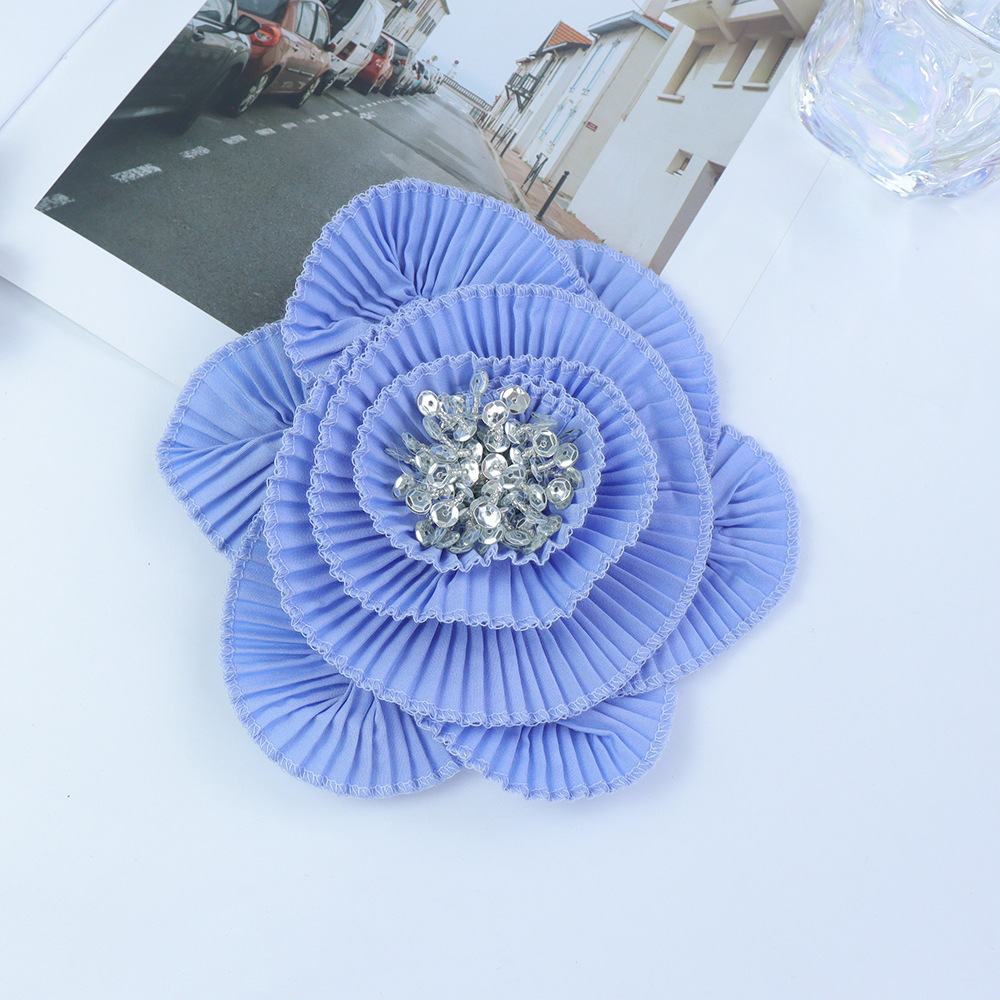 Vintage Pleated Rose Flower Br - Vintage Brooch Pin review and price