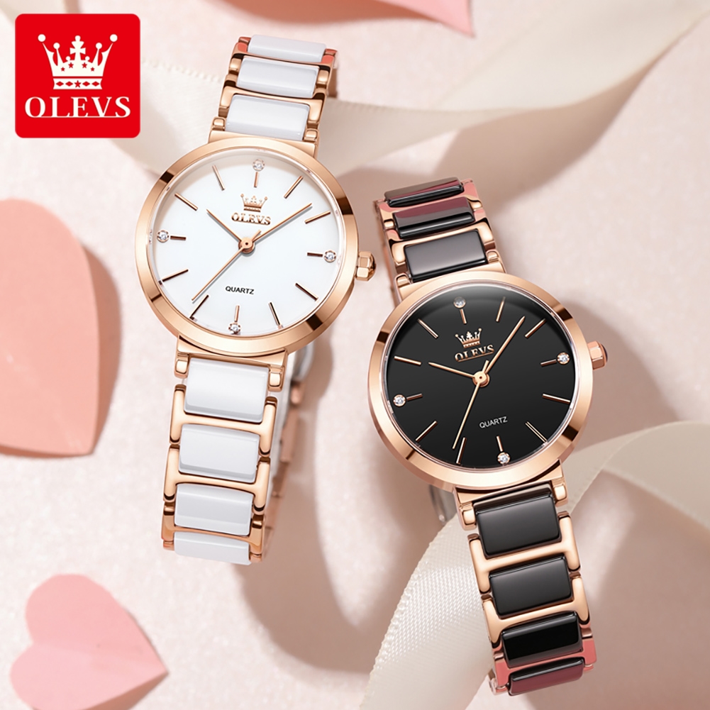 OLEVS Women Watch 5877 Luxury  - Jewellery Watch review and price