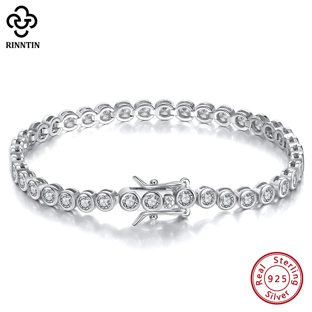 Rinntin Shiny Tennis Bracelet  - Tennis Bracelet Cubic review and price