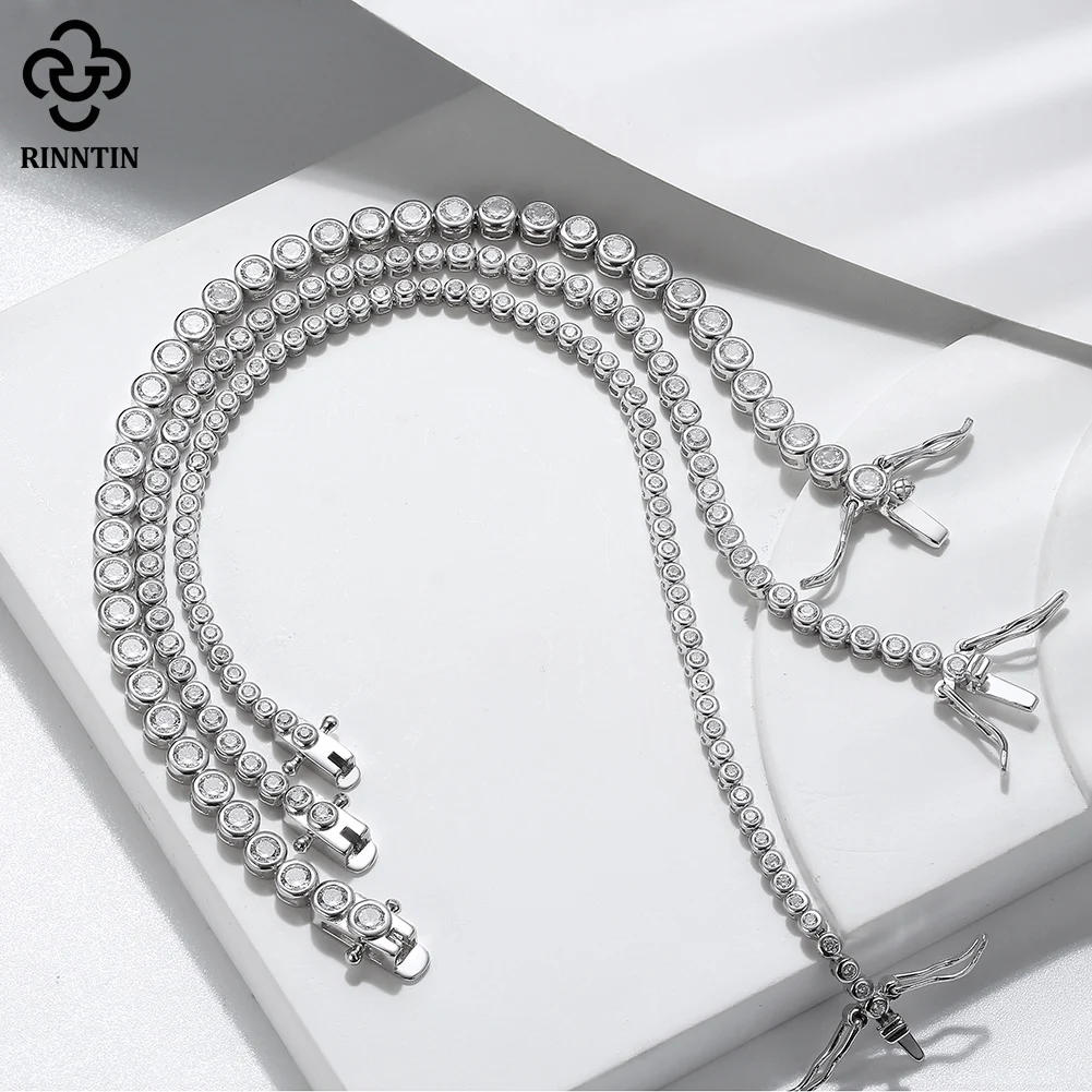 Rinntin Shiny Tennis Bracelet  - Tennis Bracelet Cubic review and price