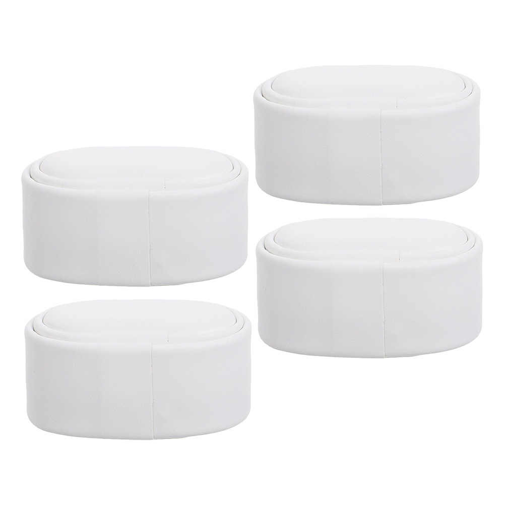 4Pcs White PU Watch Pillow Cus - Jewelry Stand Watches review and price