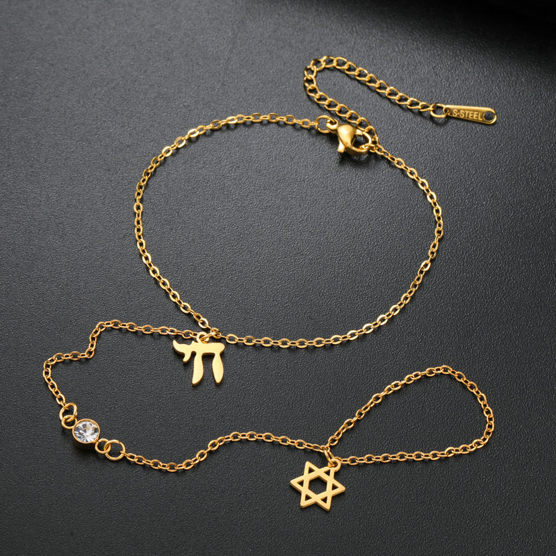 Jewish Star of David Hebrew Le - The Jewelry & Watches review and price