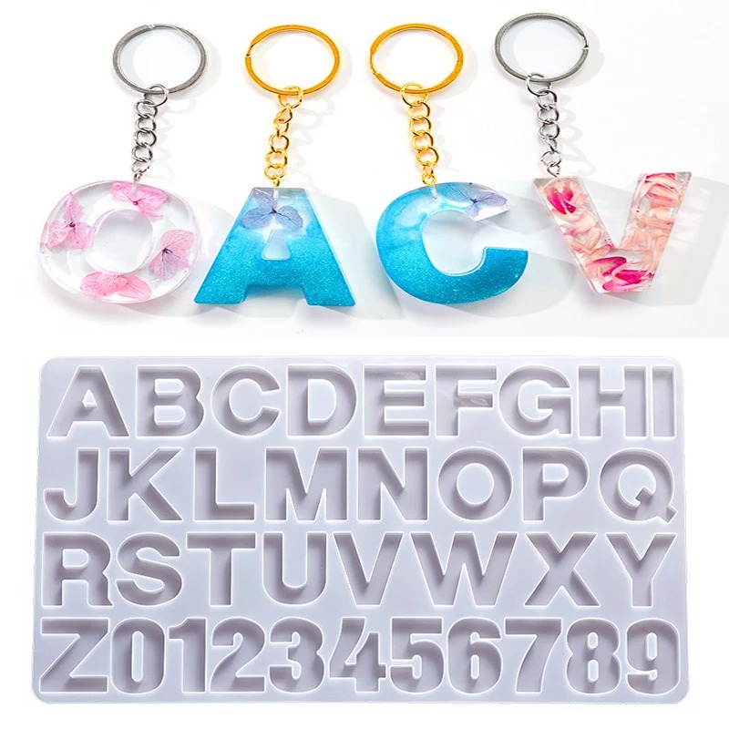 Alphabet Epoxy Resin Silicone  - Jewelry Quotes review and price