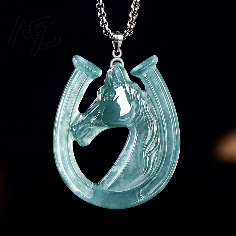S925 Silver Natural Blue Water - The Jewelry & Watches review and price