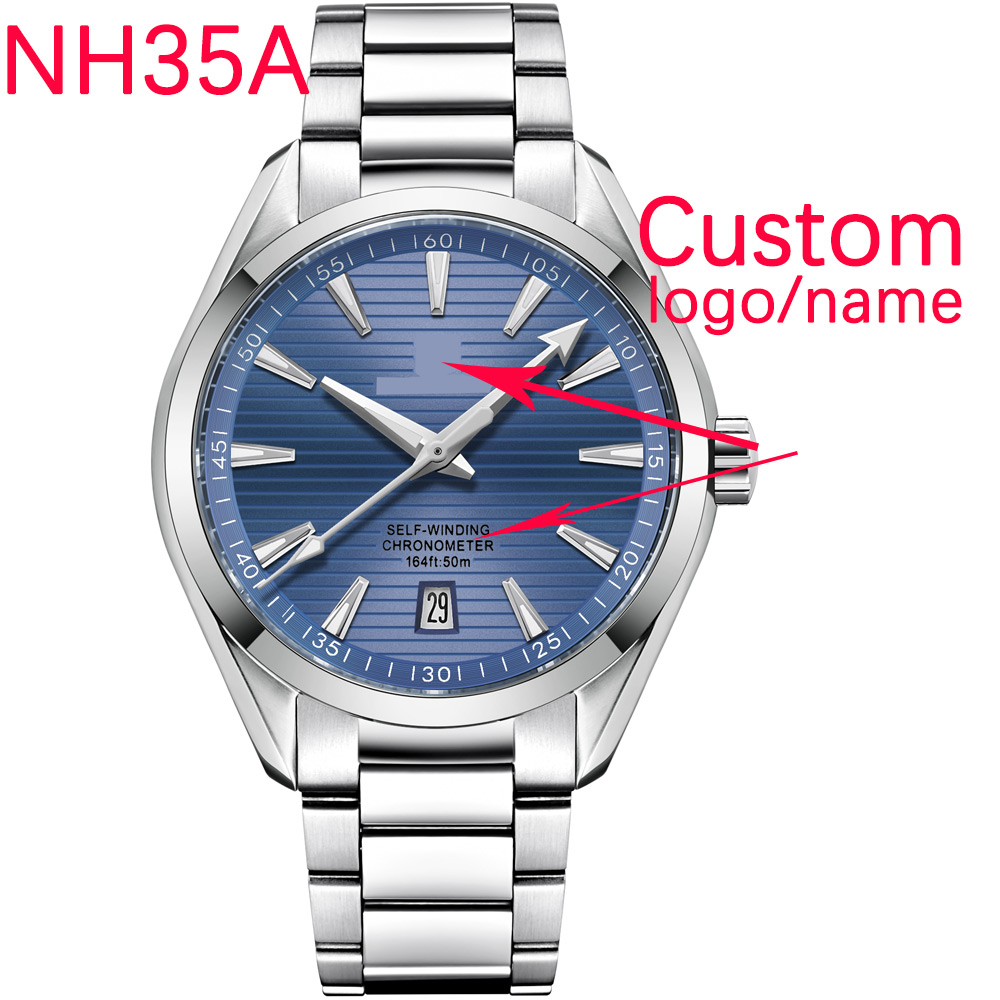 Luxury NH35 Movt Custom Logo 4 - Jewellery Watch review and price