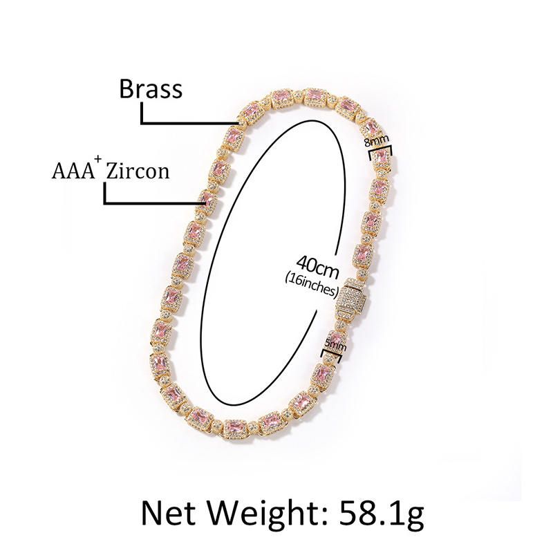 Hip Hop 5A+ CZ Stone Bling Ice - Tennis Bracelet Cubic review and price