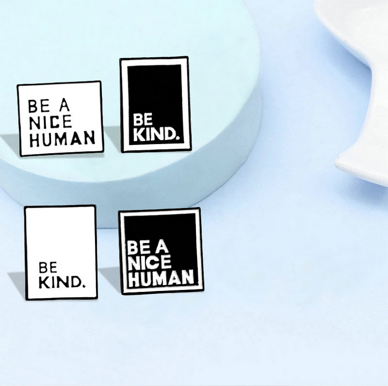 Custom Simple Black White Broo - Jewelry Quotes review and price
